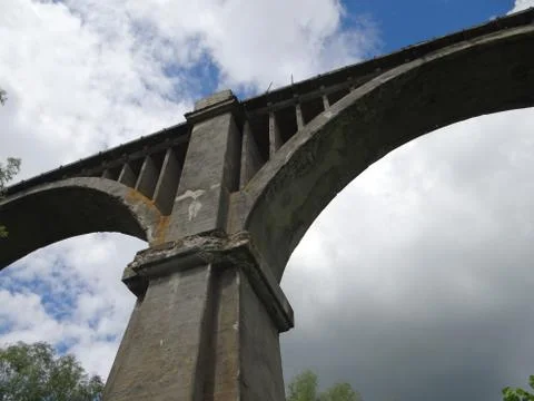 The bridge is not historically valid Stock Photos