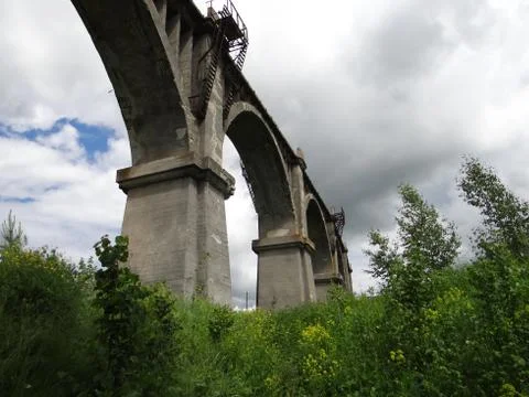 The bridge is not historically valid Stock Photos