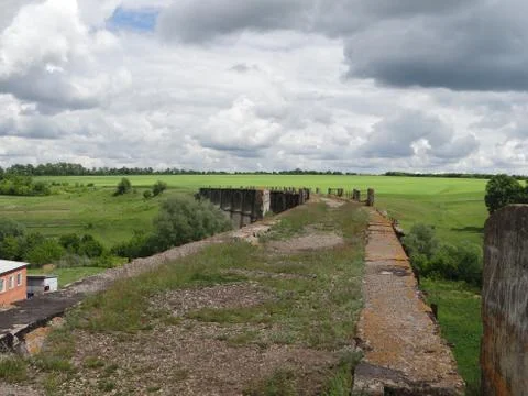 The bridge is not historically valid Stock Photos