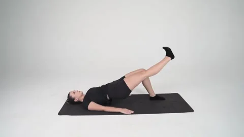 Bridge  (one leg extended) Stock Footage 314194067