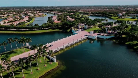 Bridge Orbit Stock Footage 146876135