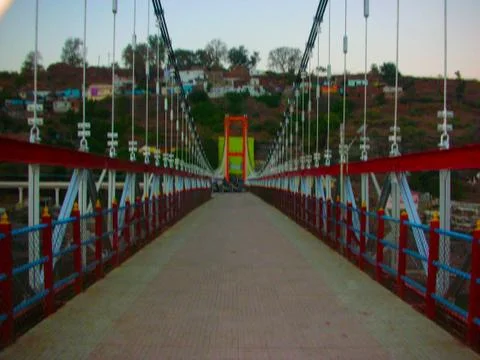 A bridge to other side Stock Photos