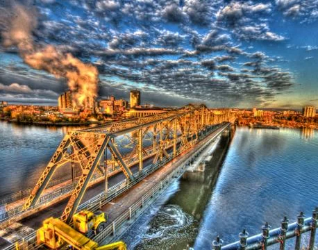 Bridge in Ottawa Canada Stock Photos