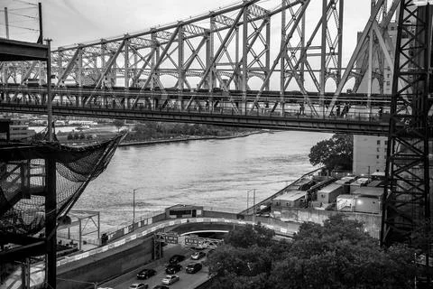 Bridge out of the city 写真素材