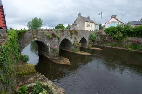 Bridge over Boyne river Foto stock