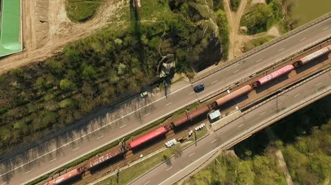 Bridge over Danube Stock-Footage 62017048