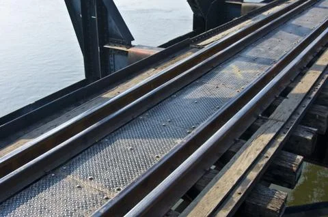 Bridge over the Kwai Stock Photos