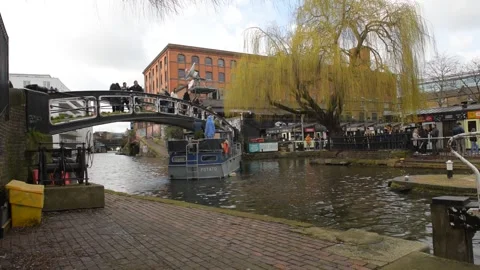 Bridge over the Lock Stock Footage 265174401