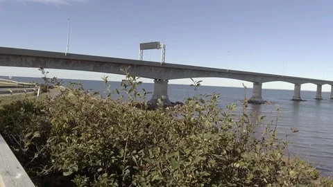 Bridge Over the Ocean Stock Footage 90979935
