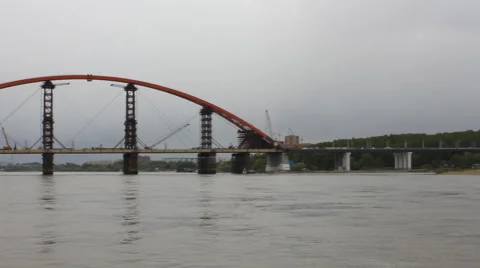 Bridge over river 10329 Stock Footage 43297963