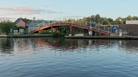 Bridge over the River Bure Stock Footage 251591397