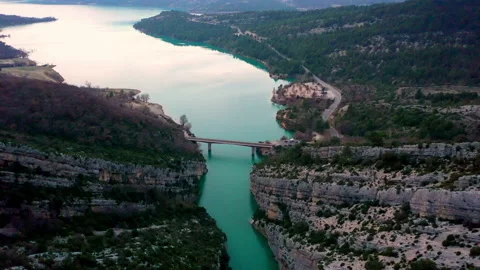 Bridge over the river 動画素材 151704020