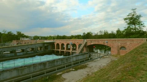 Bridge over river Video stock 244494831