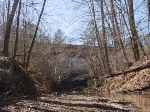 Bridge Over a River Stock Photos