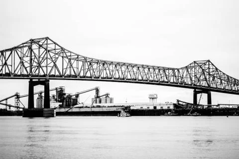 Bridge over River 스톡 사진