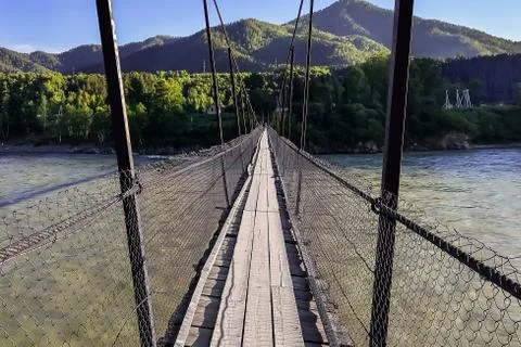 The bridge over the River Stock Photos