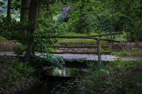 Bridge over the river Stock Photos