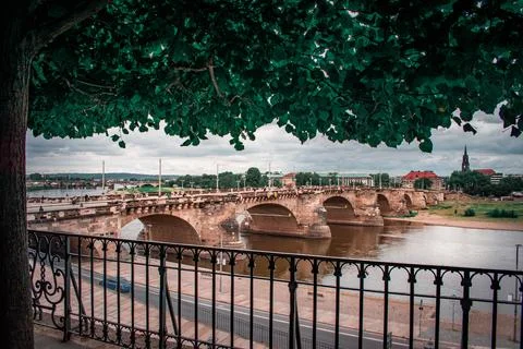 A bridge over the river Stock-Fotos