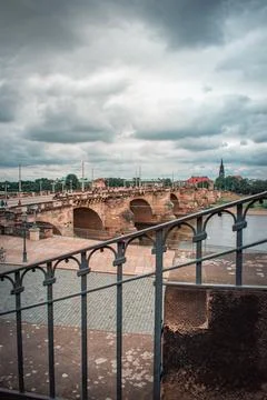 A bridge over the river Foto stock