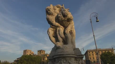 Bridge over the River Tiber Vidéo 12429022