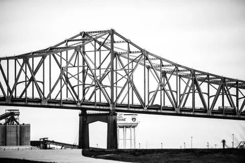Bridge over Rivver 스톡 사진