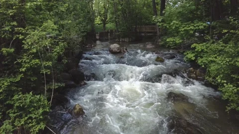 Bridge over troubled waters Stock Footage 169995494