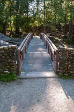 Bridge over the Tye river Stock Photos