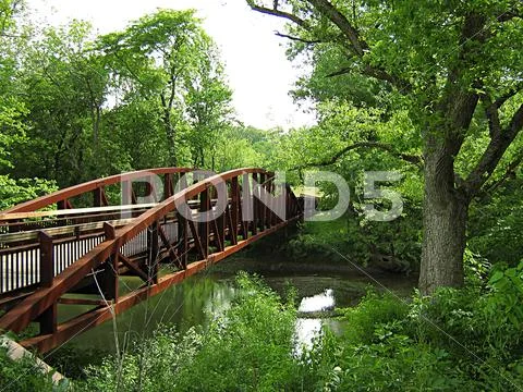 Bridge Over Water Stock Photos