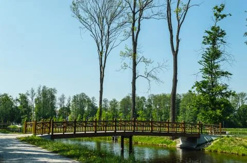  Bridge over the water Stock Photos