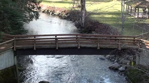 Bridge Over Water.m2ts Stock Footage 1057828