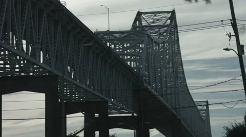 Bridge pan left to right Stock Footage 68399307