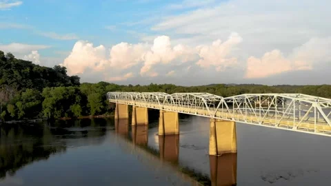 Bridge panning shot Stock Footage 135277703