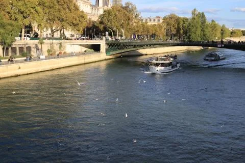 Bridge paris Stock Photos