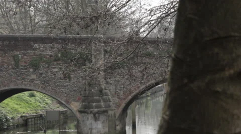 Bridge in Park Stock Footage 51730703