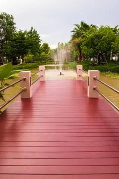 Bridge park Stock Photos