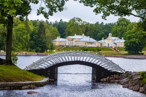 Bridge in the park Stock Photos