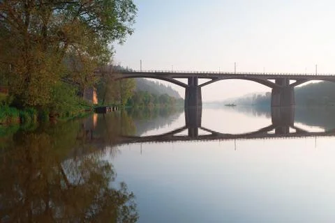 The bridge 스톡 사진