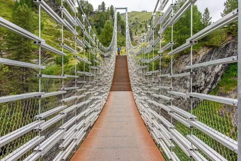 Bridge on the Plima Trail Stock Photos