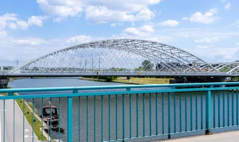 Bridge In Poland Stock Photos