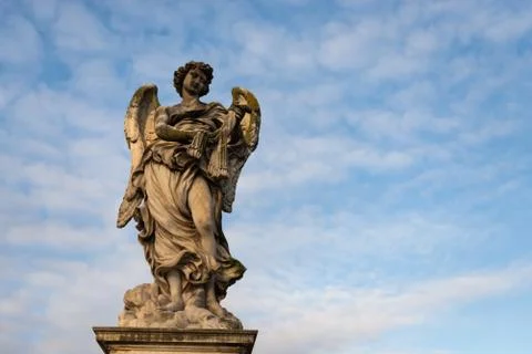 Bridge Ponte Sant'angelo Stock Photos