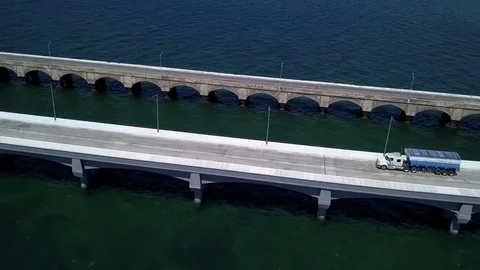 Bridge porta and cargo Video stock 94304482