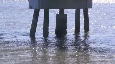 Bridge Pylons Stock Footage 10838523