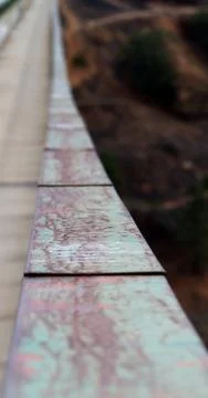 Bridge railing abstract Stock Photos