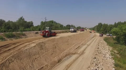 Bridge railway reconstruction Vídeo Stock 60291932