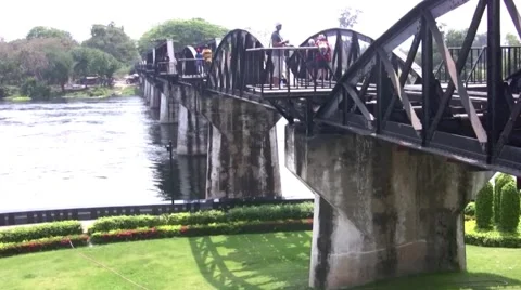 Bridge on the River Kwai Stock Footage 1047497