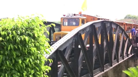 Bridge on the River Kwai Stock Footage 1047510