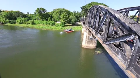 Bridge on the River Kwai Stock Footage 55855671