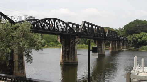 Bridge on the River Kwai Stock Footage 129804473