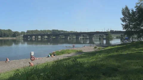 Bridge River Machine Timelapse Stock Footage 65774662
