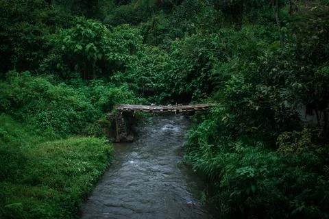 Bridge on the River Stock Photos